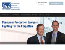 Tablet Screenshot of hwh-law.com